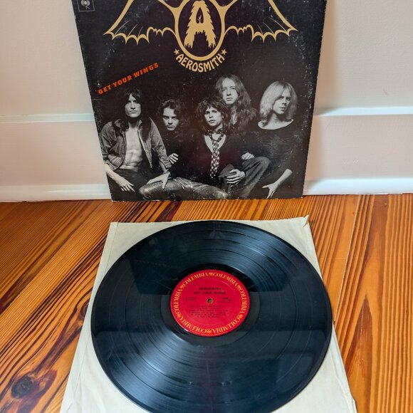 Aerosmith Get Your Wings Vinyl Album - Picture 6 of 8